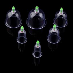 image-Chinese Great Medical Body Healthy Care 12Cups Kit Cupping Therapy Cups Hot Selling
