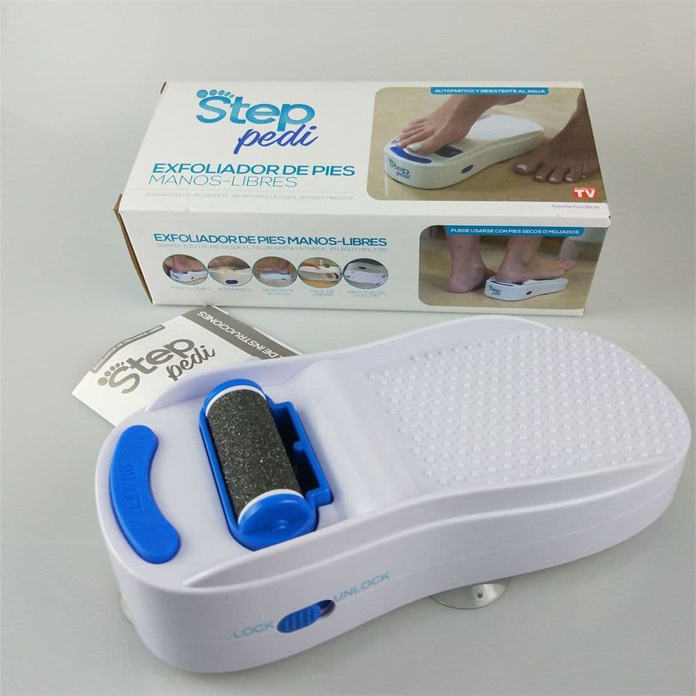 image-Step Pedil Electric Foot File Waterproof Hard Skin Callus Remover