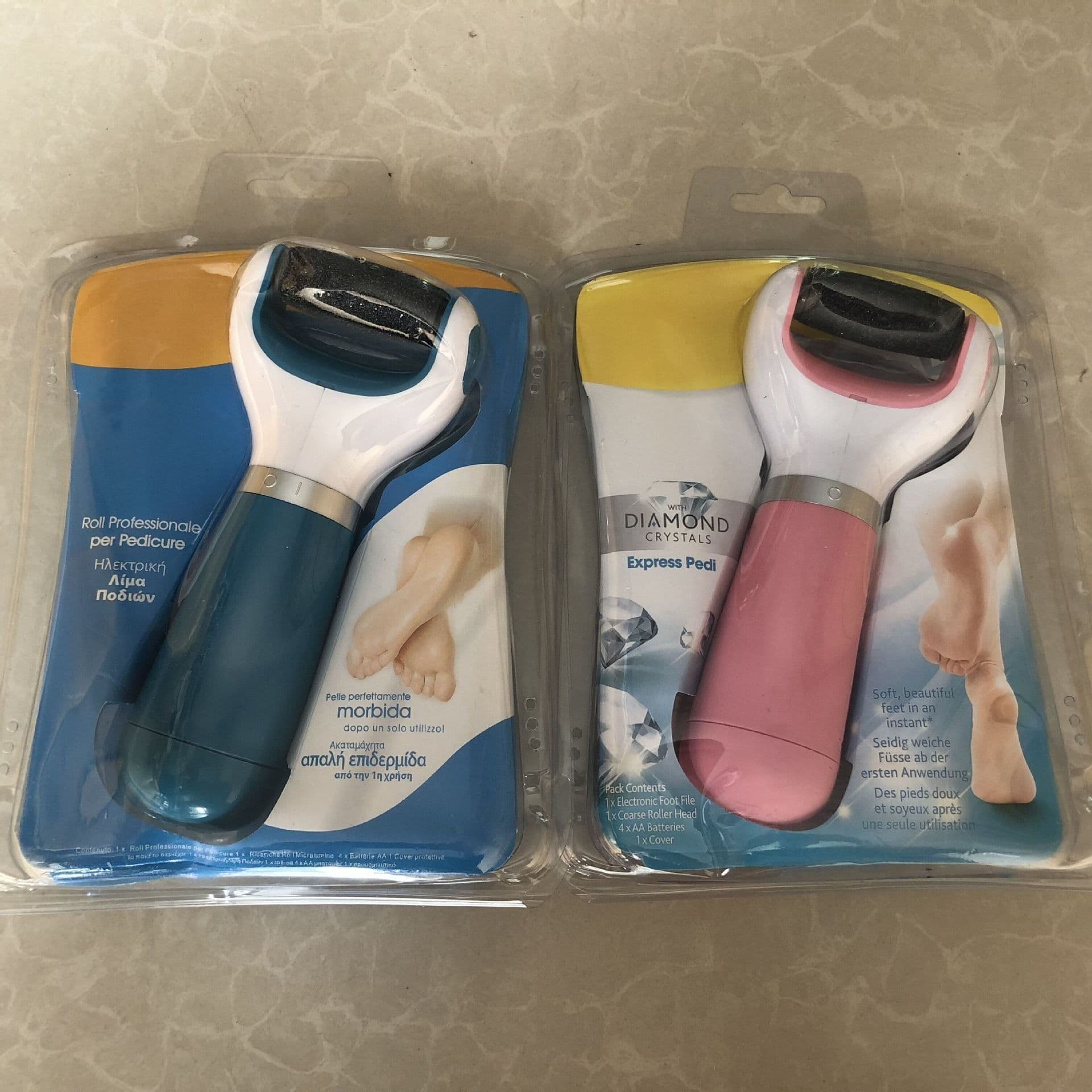 image-USB battery foot polisher for removing dead skin and calluses