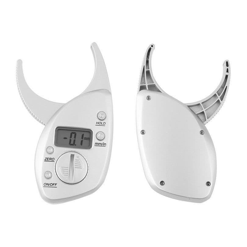 image-Digital display fat caliper fat clip measuring clip leather fat clamp sebum measuring instrument skin fold thickness meter beauty clip
