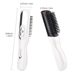 image-Electric Head Massage Comb Healthy Scalp Vibration Comb Portable Household Battery Massage Comb