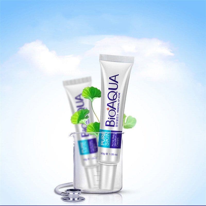 image-Anti Acne Cream Oil Control Shrink Pores Nourish Skin Acne Scar Remove Face Cream