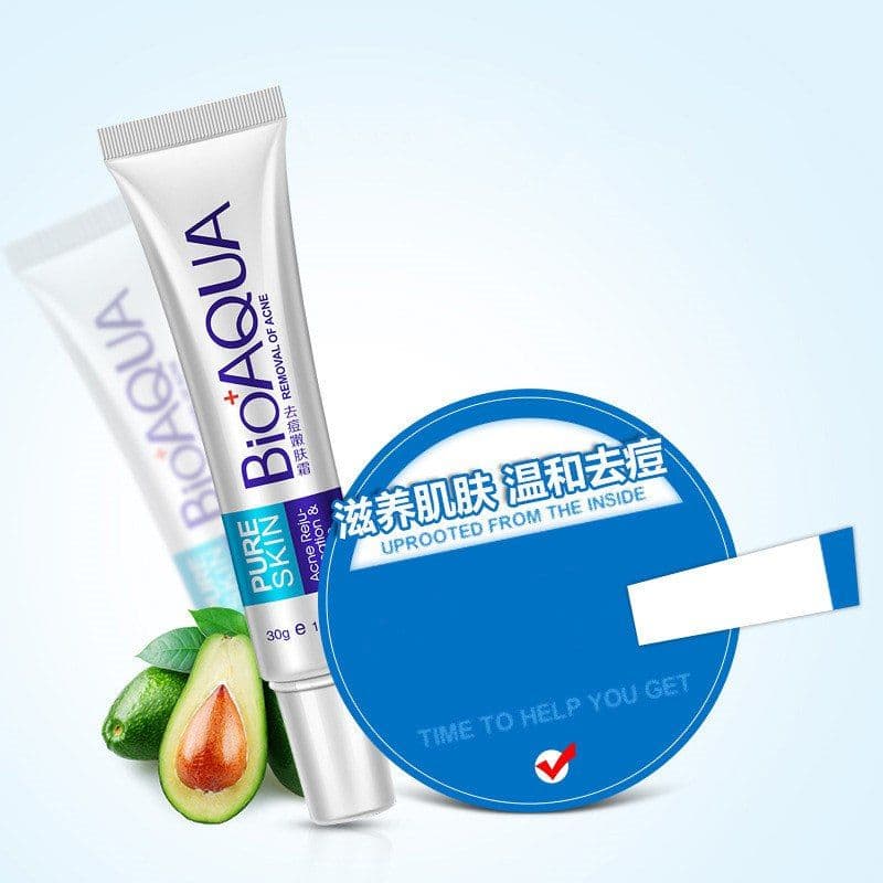 image-Anti Acne Cream Oil Control Shrink Pores Nourish Skin Acne Scar Remove Face Cream