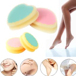image-Magical Painless Hair Removal Depilation Soft Sponge Pad Remove Hair Remover Effective Skin Care Beauty Tool