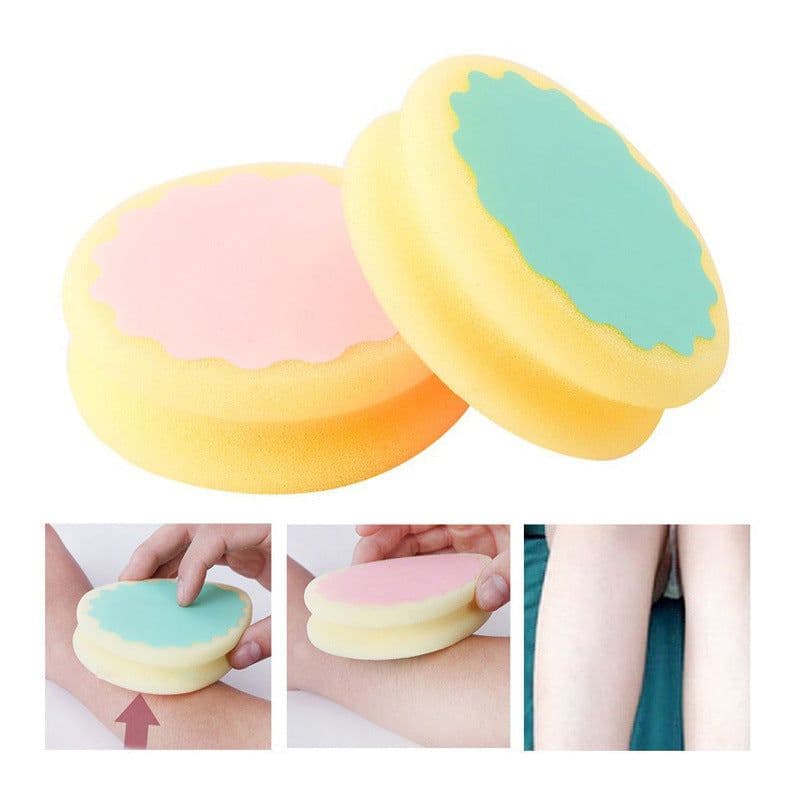 image-Magical Painless Hair Removal Depilation Soft Sponge Pad Remove Hair Remover Effective Skin Care Beauty Tool