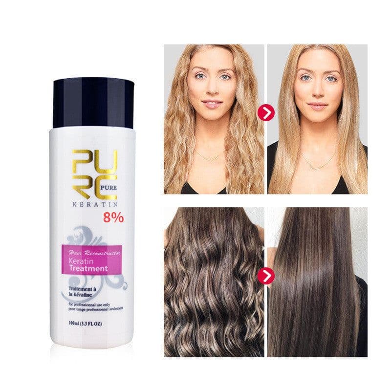 image-PURC Straightening Hair Repair And Straighten Damage Hair Products Brazilian Keratin Treatment Purifying Shampoo