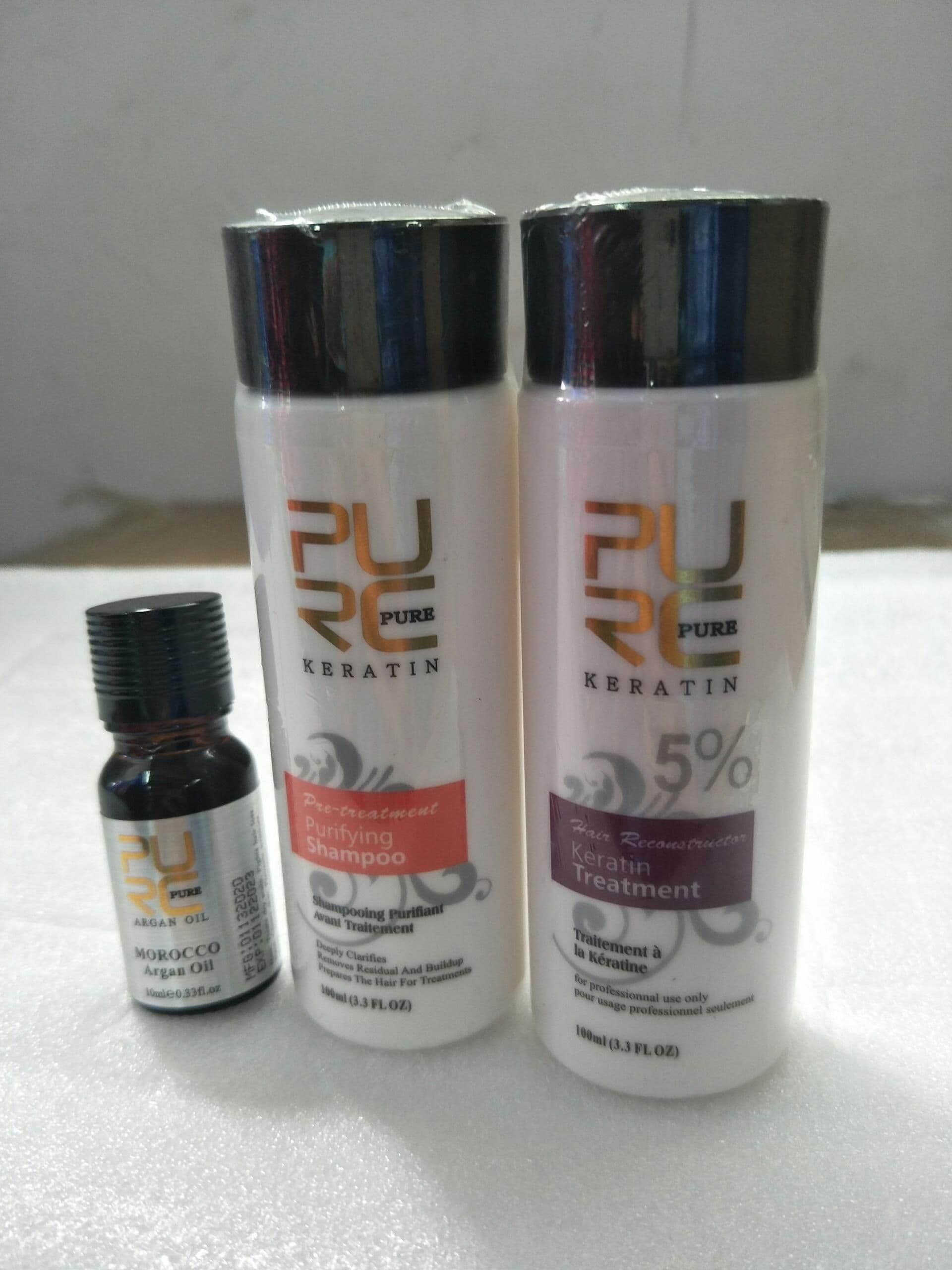 image-PURC Straightening Hair Repair And Straighten Damage Hair Products Brazilian Keratin Treatment Purifying Shampoo
