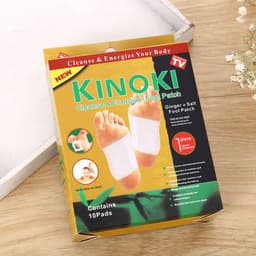 image-Gold Foil Wormwood Korean Bamboo Vinegar Delivery Tape Foot Sticker