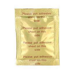 image-Gold Foil Wormwood Korean Bamboo Vinegar Delivery Tape Foot Sticker