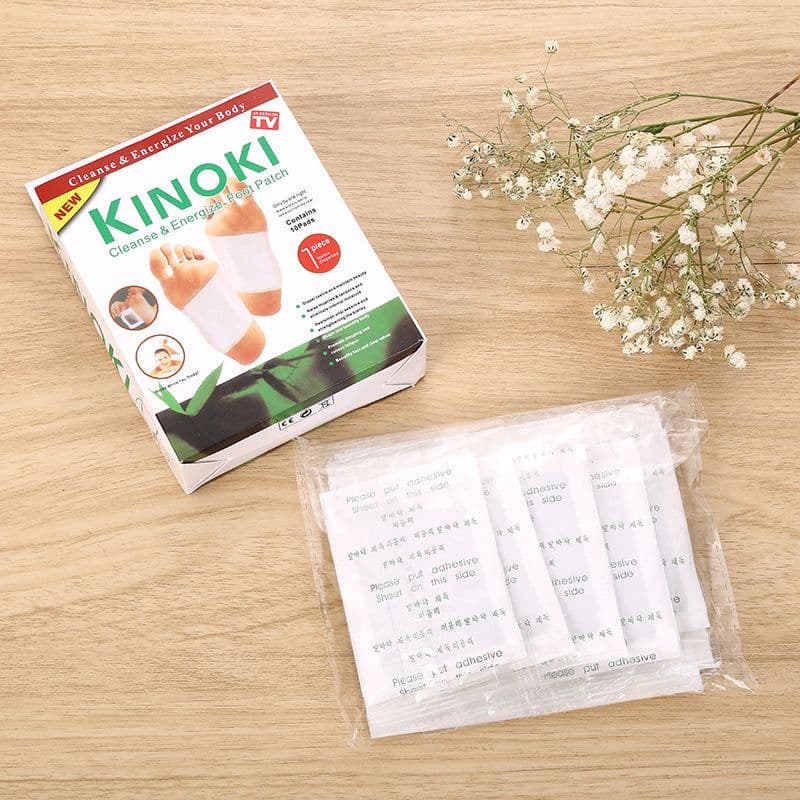 image-Gold Foil Wormwood Korean Bamboo Vinegar Delivery Tape Foot Sticker
