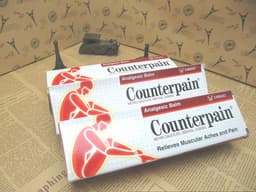 image-Counterpain Analgesic Ointment Relieves Joint Arthritis Pain Muscle Ache Sports Injury Sprain Massage Thailand