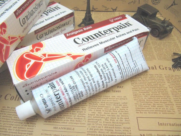 image-Counterpain Analgesic Ointment Relieves Joint Arthritis Pain Muscle Ache Sports Injury Sprain Massage Thailand