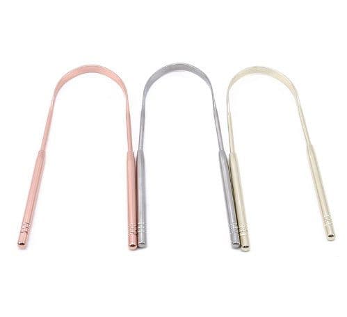 image-Best selling explosion models factory direct explosion models 304 stainless steel tongue scraper to remove bad breath clean tongue moss scraper