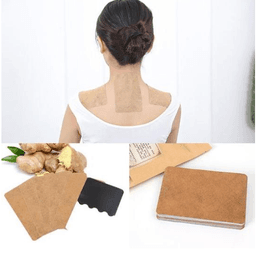 image-Heat moxibustion navel cervical spine warm body heating stick knee ginger paste fever warm joint joint cold stickers genuine