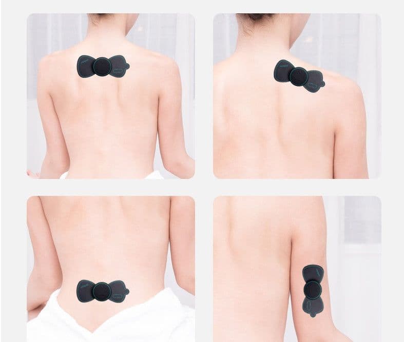 image-New mini massage stickers multi-function cervical massage instrument portable gift massager physiotherapy instrument