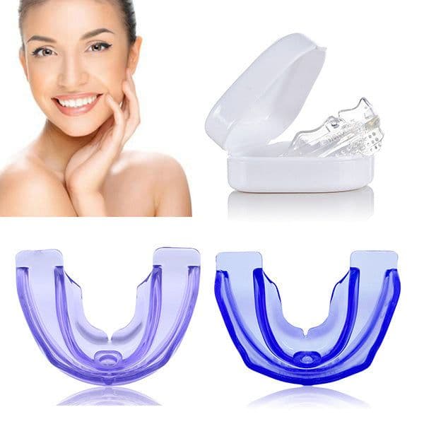 image-New braces Purple dental braces Retainer anti-wear teeth correction correction day sports tooth protection