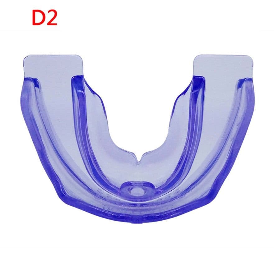 image-New braces Purple dental braces Retainer anti-wear teeth correction correction day sports tooth protection