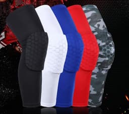 image-PRO anti-collision honeycomb basketball knee pads