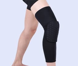 image-PRO anti-collision honeycomb basketball knee pads