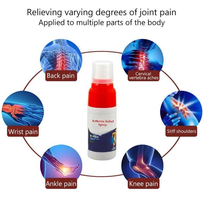image-Bones Pain Relief Spray Rheumatism Arthritis Muscle Sprain Knee Waist Pain Back Shoulder Spray
