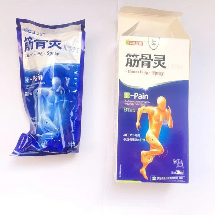 image-Bones Pain Relief Spray Rheumatism Arthritis Muscle Sprain Knee Waist Pain Back Shoulder Spray