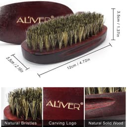 image-Man Hair Beard Shaving Set Bathroom Tool Brush Comb Shaving Scissors Clean Styling Set