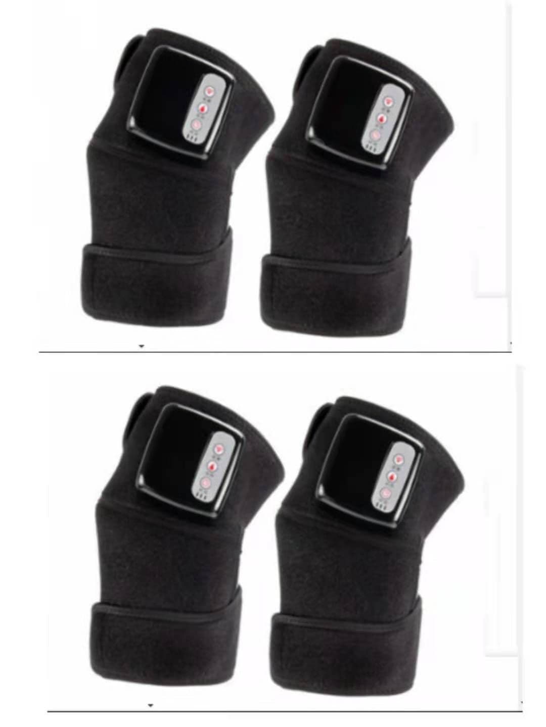 image-Electric Infrared Heating Knee Massager Wrap Elbow Joint Support Vibration Therapy Physiotherapy Machine Pain Relief Massageador