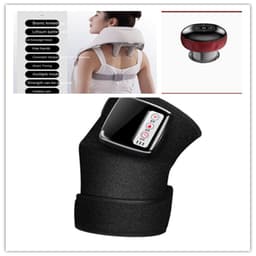 image-Electric Infrared Heating Knee Massager Wrap Elbow Joint Support Vibration Therapy Physiotherapy Machine Pain Relief Massageador