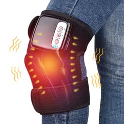 image-Electric Infrared Heating Knee Massager Wrap Elbow Joint Support Vibration Therapy Physiotherapy Machine Pain Relief Massageador