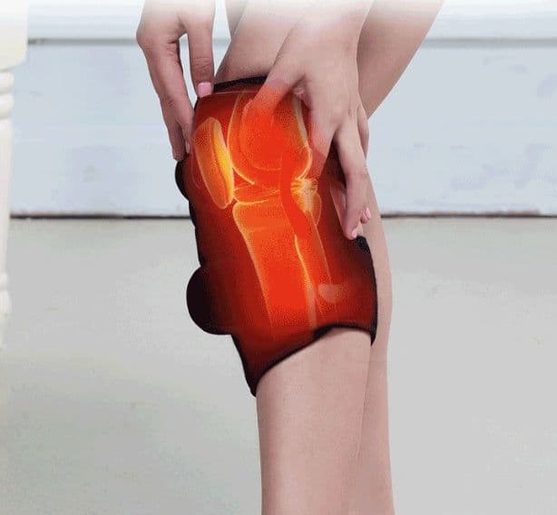 image-Electric Infrared Heating Knee Massager Wrap Elbow Joint Support Vibration Therapy Physiotherapy Machine Pain Relief Massageador