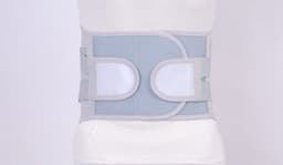 image-Abdominal belt medical steel plate waist support artifact
