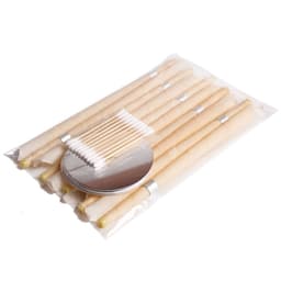 image-Coning Beewax Natural Ear Candle Ear Healthy Care Ear Treatment Wax Removal Earwax Cleaner