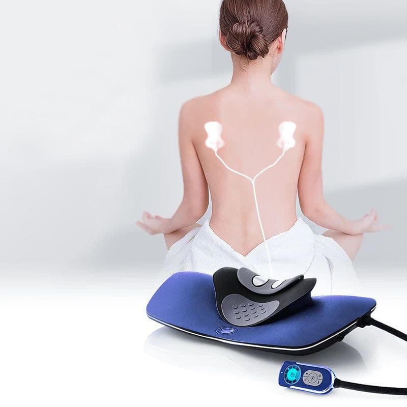 image-Air Soft Brace Headache Neck Shoulder Back Waist Massager Pain Cervical Traction Device Waist Neck Traction Tool