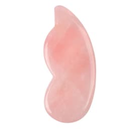 image-Whole Massage Gua Sha Tools Natural Rose Quartz Massage Stone