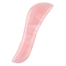 image-Whole Massage Gua Sha Tools Natural Rose Quartz Massage Stone