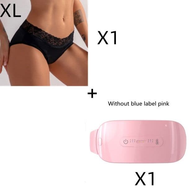 image-Warm Belt Electric Heating Belt Waist Protection Relieve Menstrual Pain