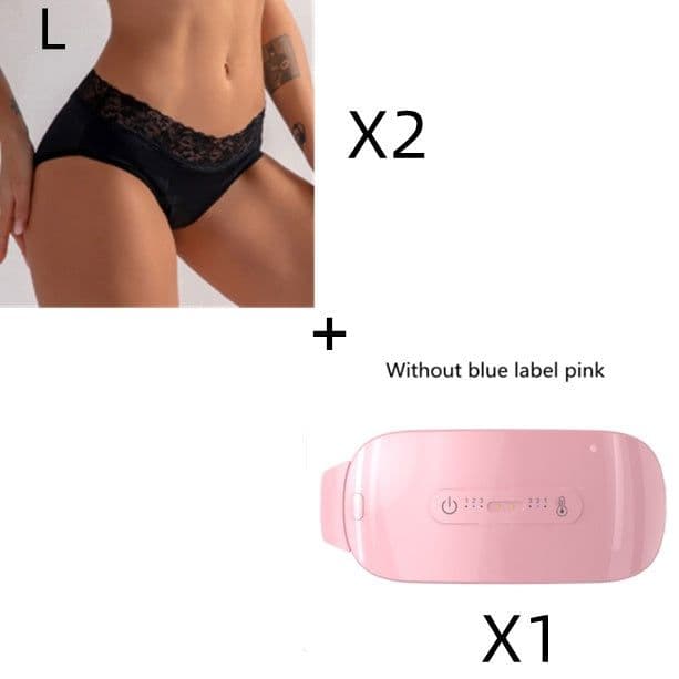 image-Warm Belt Electric Heating Belt Waist Protection Relieve Menstrual Pain