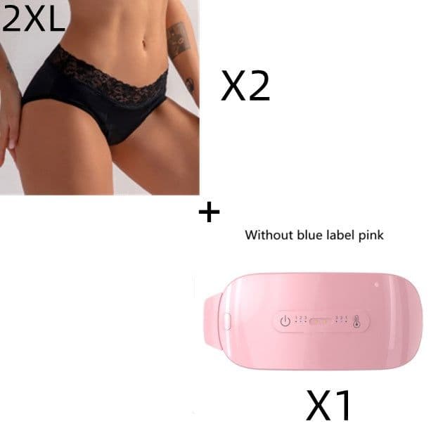 image-Warm Belt Electric Heating Belt Waist Protection Relieve Menstrual Pain