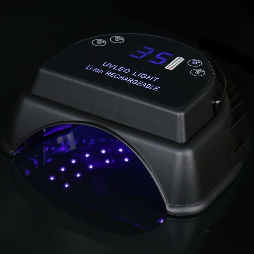 image-Wireless Charging LED Nail Lamp With Lithium Battery