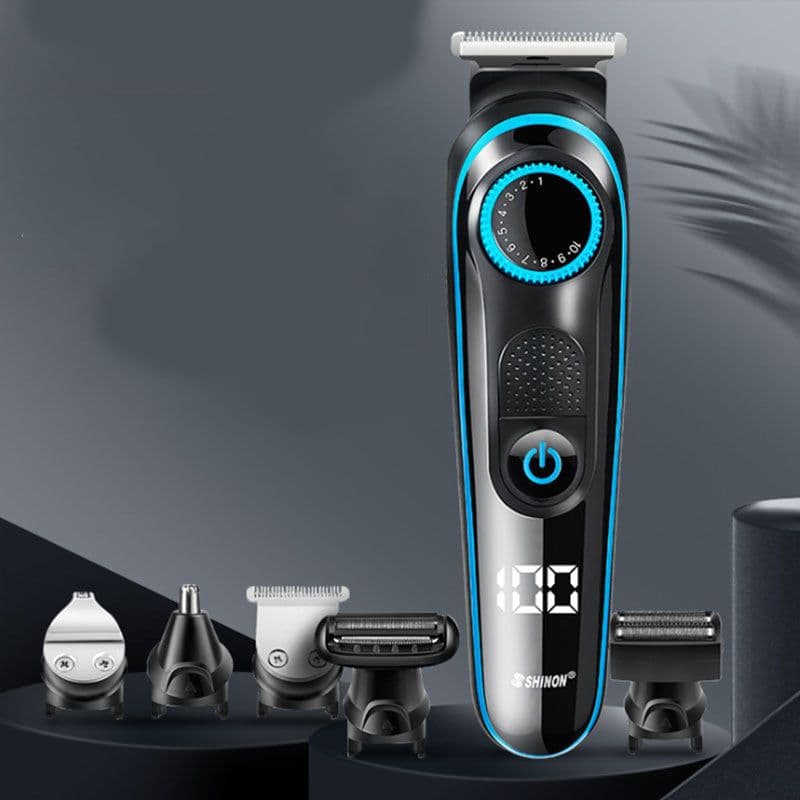 image-Plug-in Dual-purpose Multifunctional Razor, Electric Shaving, Haircut And Nose Hair Trimmer