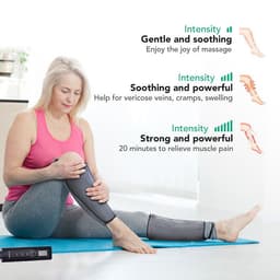 image-Leg Massager Airbag Inflatable Massage Calf Heating Massage Physiotherapy Instrument