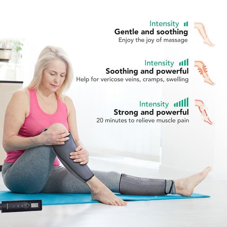 image-Leg Massager Airbag Inflatable Massage Calf Heating Massage Physiotherapy Instrument
