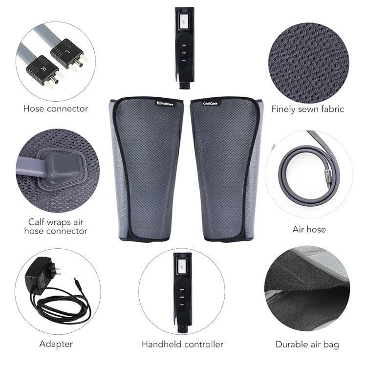 image-Leg Massager Airbag Inflatable Massage Calf Heating Massage Physiotherapy Instrument