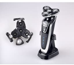 image-Four-knife wash men's razor