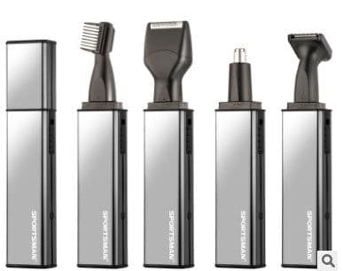 image-4 in 1 Electric Nose Hair Trimmer Rechargeable Nose Trimmer for Men Trimers Sideburns Hair Cutter Eyebrow Trimmer