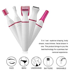 image-5 In 1 Women Hair Removal Shaver Female Electric Shaving Machine