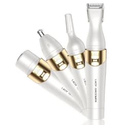 image-4IN1 women electric epilator portaable multi-functional electric hair removal shver callus remover