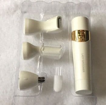 image-4IN1 women electric epilator portaable multi-functional electric hair removal shver callus remover