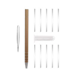 image-New professional magic engrave beard hair scissors Shavings Eyebrows Razor carve pen shears Tattoo barber hairdressing scissors