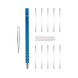image-New professional magic engrave beard hair scissors Shavings Eyebrows Razor carve pen shears Tattoo barber hairdressing scissors